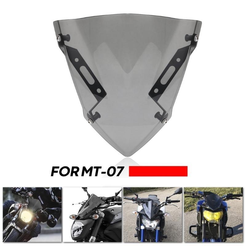 31BC Wind Deflector Motorcycle Windshield for MT07 FZ07 2018-2020/FZ07 MT07 2014-2017