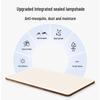 Walnut Wood Grain Ceiling Light: Full Spectrum Eye Protection Chandelier for Living Room, Bedroom, and Dining Room