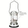 1PC Candle Lantern Mini Bright Aluminium Alloy Brass Night Fishing Hanging Candle Lamp Outdoor Camping Angling Candle Lamp