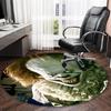 1pc Pennywise1 Print Round Carpet Chair Round Carpet Suitable for Bedroom Living Room Home Decorative Carpet