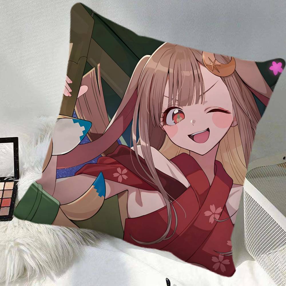 Cosmic Princess Kaguya Pillow Case Square Pillow Bedroom Sofa Leisure Comfort Cushion Car Home Decoration