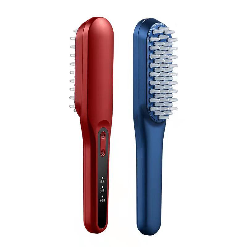 Electric Scalp Massage Comb for Hair Care & Anti-Hair Loss with Color Light Therapy