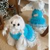 Comfortable Puppy Princess Dress Breathable Thin Puppy Fairy Skirt Dog Summer Clothes  Party