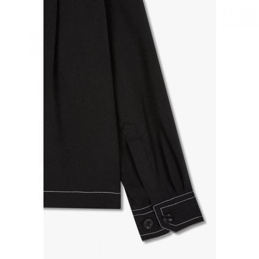 Studio Tomboy Poly Color Stitch Blouse 9176321882