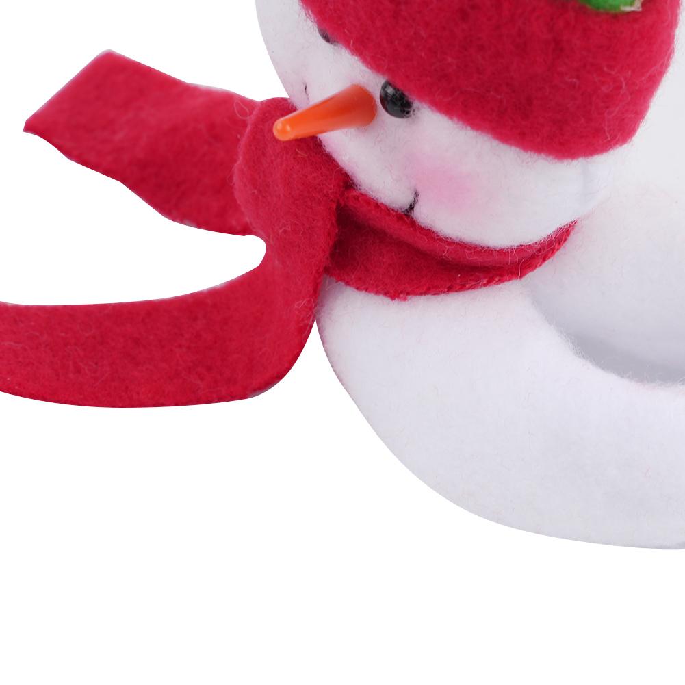 Wine Glass Cover Christmas Cup Cover Santa Claus Snowman Special Design Tags Decor Wine Bottle Cover For Christmas Party