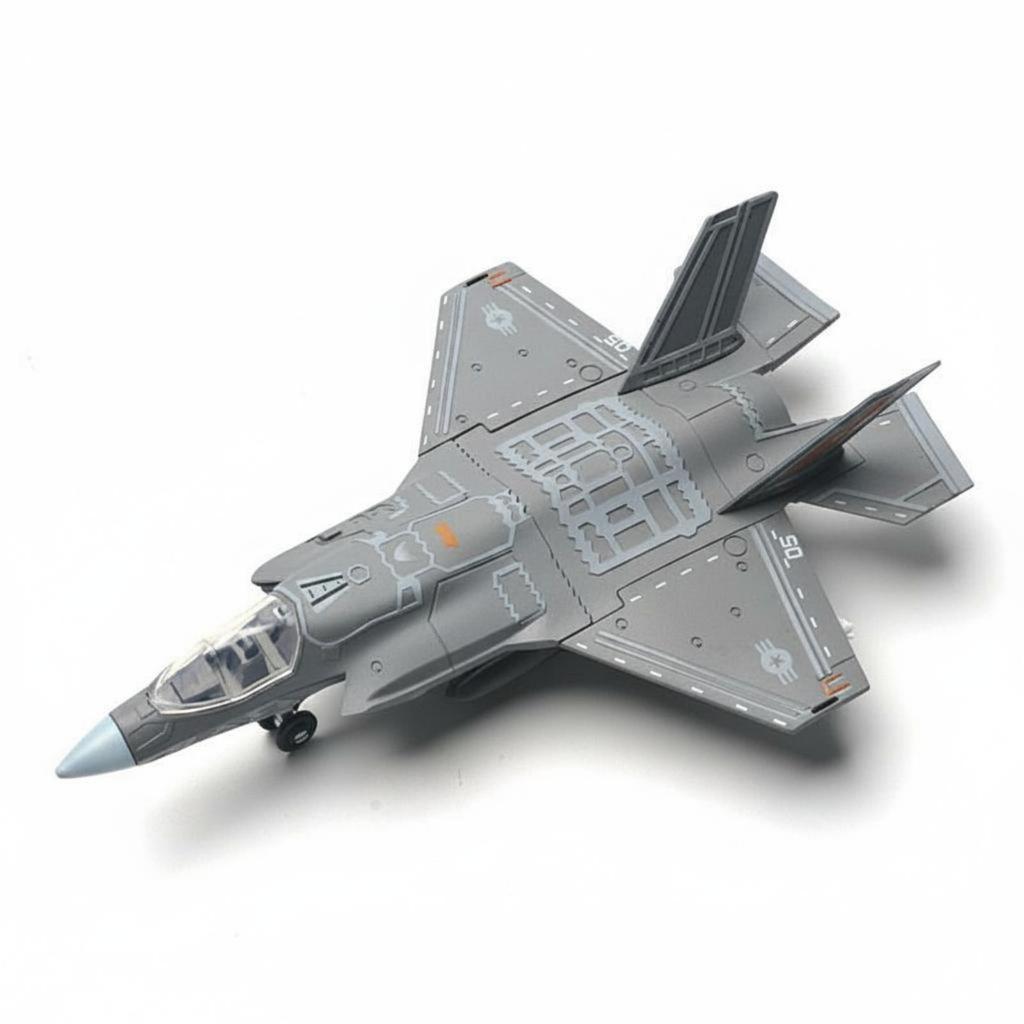 Fighter Jet Model Kit Quick Assembly DIY Aircraft for Boys, Kids