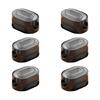 6pcs Cable Organizers Clip Adhesive Backed Designs for Easy Installation and Tangles Cord Managements Home or Office