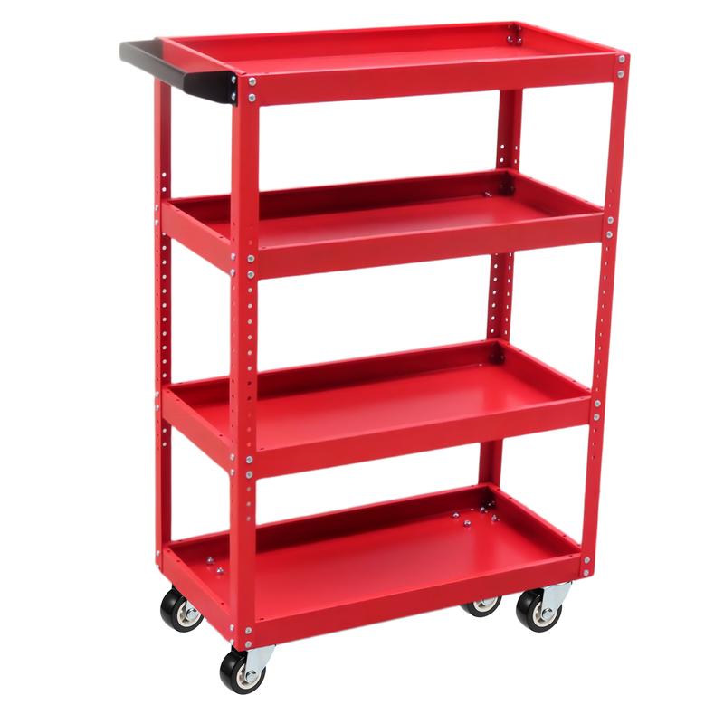 Zestaw 4 kółek meblowych z PVC 1"/1,25"/2" odpornych na zużycie, cichych, uniwersalnych, ciężkich, obrotowych kółek 360 stopni