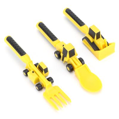 Constructive Eating Set Tableware Dinnerware Flateware Toy for Toddler Infant Baby Kid