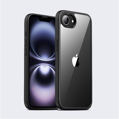 Geeignet für IPhone16E Lagernde Handyhüllen, Transparente Apple 16e Fallschutz-Zwei-in-Eins-Hülle