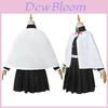 Demon Slayer Kimetsu No Yaiba Tsuyuri Kanao Cosplay Costume With Linen Fabric For Kids And Teens