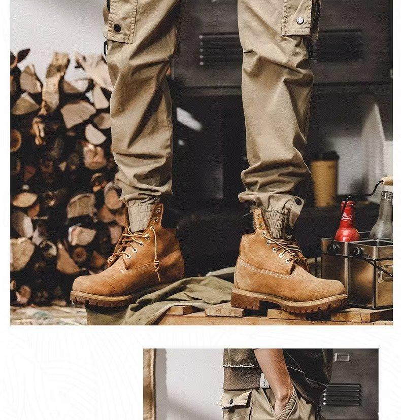 2023 Men's Korean-Style Trendy Autumn Harem Pants with Loose Cuffs