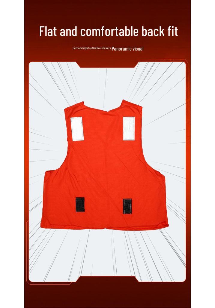 High Buoyancy Adult Life Jacket for Marine, Rafting, Flood Control, and Outdoor Activities