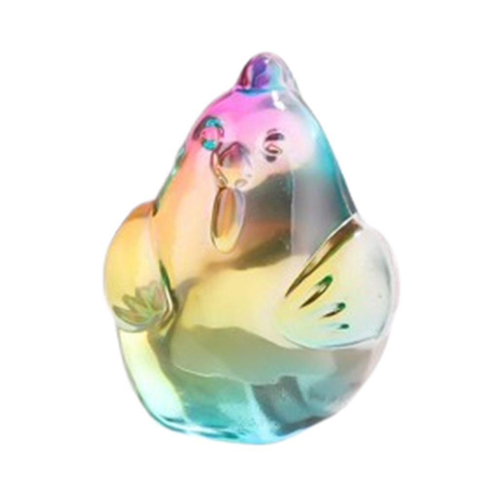 Crystal Cartoon Animal Figurines Elegant Mini Miniature Figure  Desktop Ornament