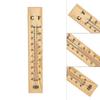 Werkzeug Holzthermometer Outdoor Holz 40cm X 7cm X 1cm Gartendekoration Indoor Thermometer Exquisit Hohe Qualität