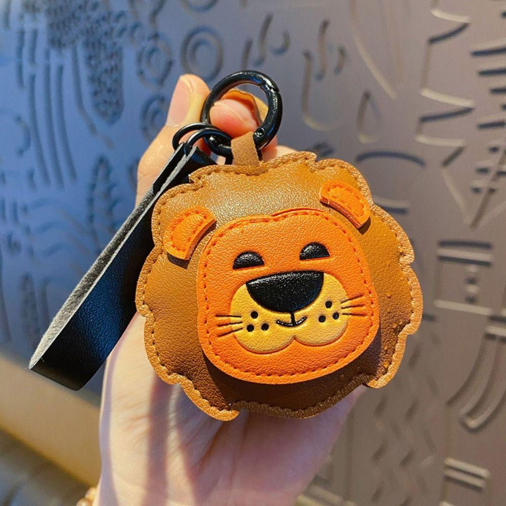 Lovely Panda Pendant Key Chain Delicate Cartoon Pet Doll Pendant Animal Key Ring  Unisex