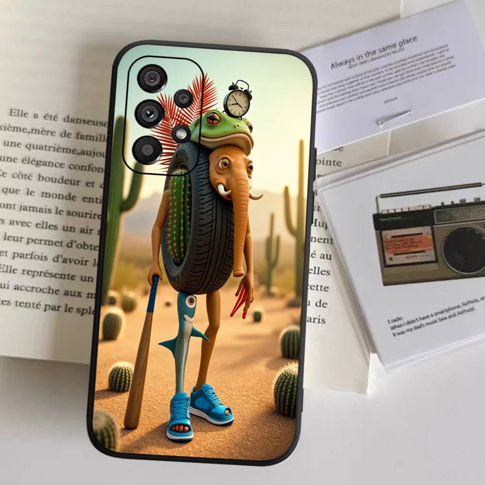 ITALIAN Brainrot Creative Animal Phone Case For Samsung A 52 53 21 32 13 12 71 31 51 40 72 73 70 22 42 50 30 20 21 Shell Samsung A20