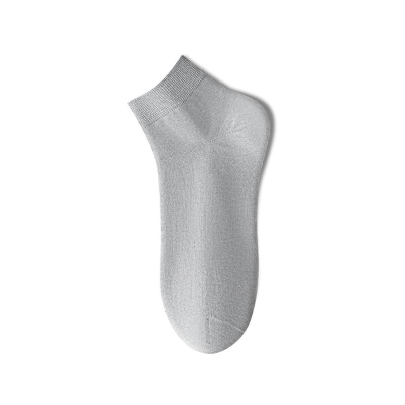 Socken aus reiner Baumwolle, Herren Anti-Geruchs- und schweißabsorbierende kurze Socken, Sommer Mid-Calf Socken aus reiner Baumwolle, kurze Waden Sportsocken