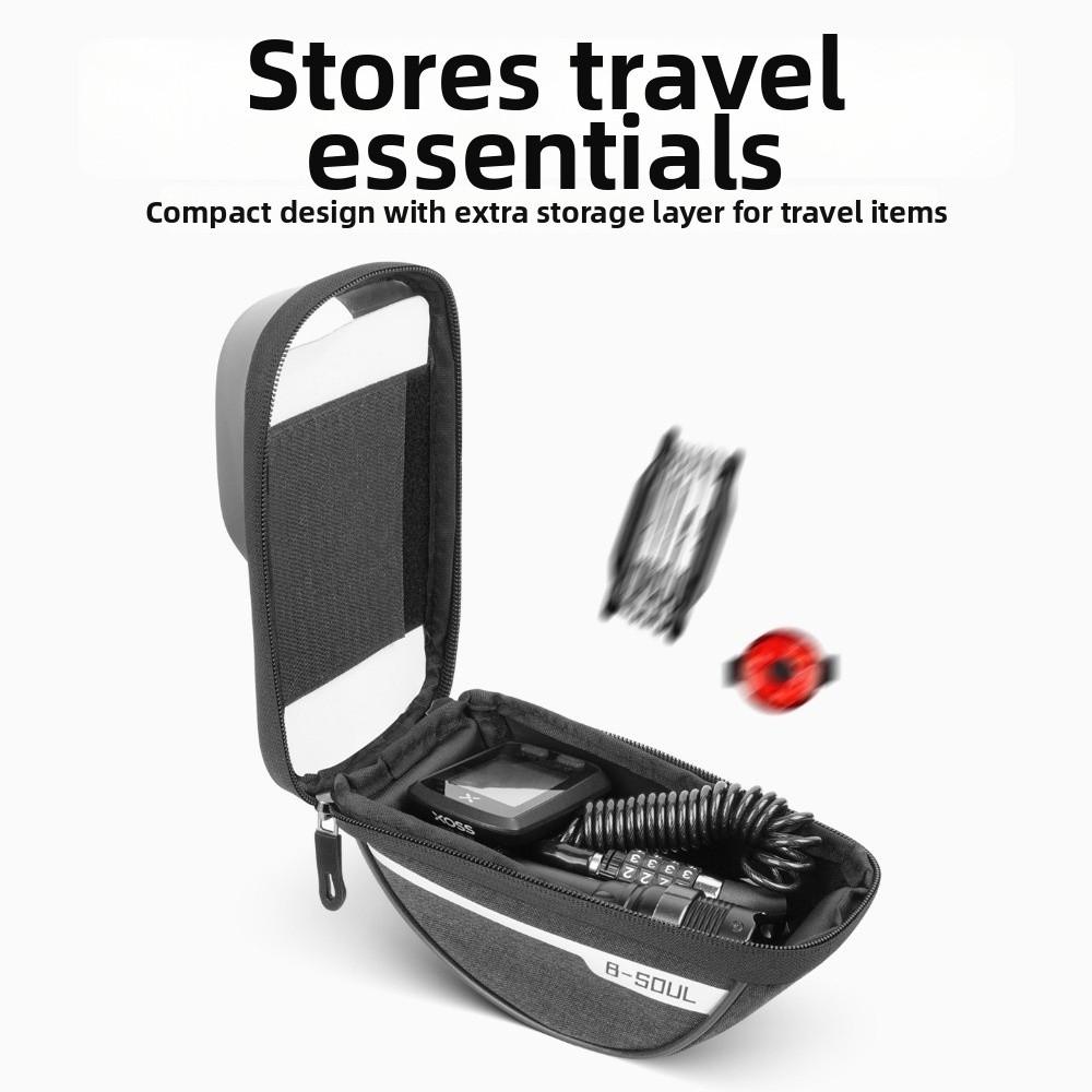 Sun Visor Handlebar Phone Holder Bag Waterproof Cycling Bag  Mountain Biking