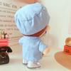 20cm Cotton Uniform Suit Plush Doll Pants Tops Doll White Coat Clothes for Idol Dolls Fashion Doctor Surgical Clothing