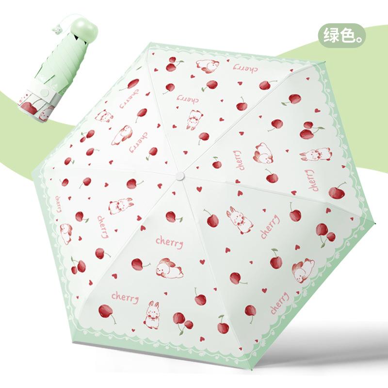 50% Off Six Bones, Small and Cute Vinyl Sunshade, Sun Protection, UV Protection, Sun Umbrella, Weather and Rain Umbrella