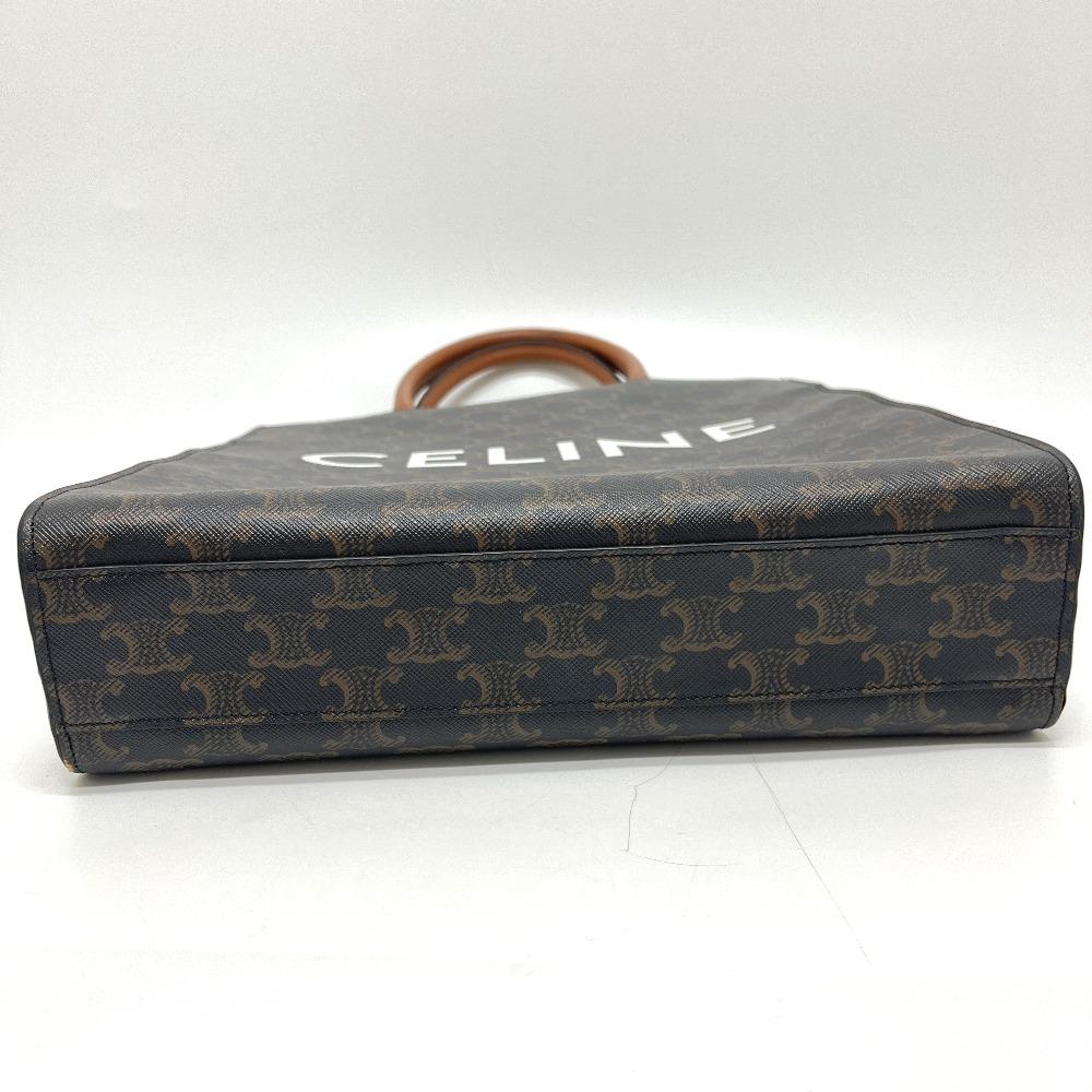 CELINE 191542 Triomphe Vertical Cabas Small Bag Back Handbag Tote Bag