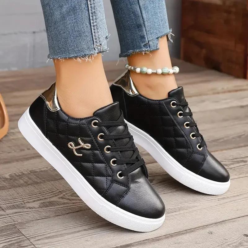 Women Sneakers 2025 Summer Fashion Breathable Shoes Woman Soft Sole Walking Sneakers Casual Women Sneaker White Sneakers Women