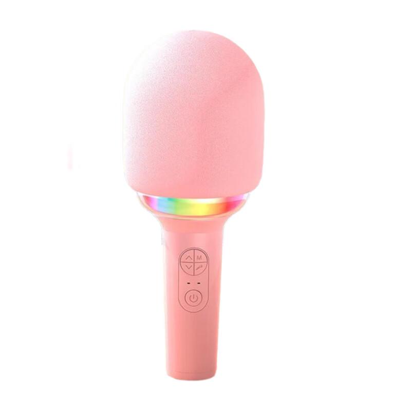 KINYO L8 Wireless Karaoke Microphone Speaker with Light CN Plug (adapter Included)