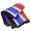Stripe Tarpaulin Thicken PE Film Plant Sun Cover Rainproof Cloth Terrace Pets House Windproof Canopy Garden Furniture Clear Tarp