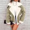 2026 Turn-Down Collar Plush Jacket: Winter Warm Casual Coat