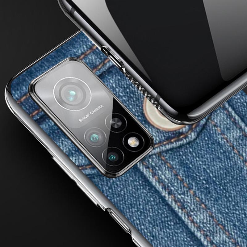 Jeans Cowboy Denim Printed Phnoe Case for Phnoe Case for Xiaomi Redmi Note 15 14 14S 13 Pro Plus 12 12S 11S 11E 10S 10 11T 5G Un