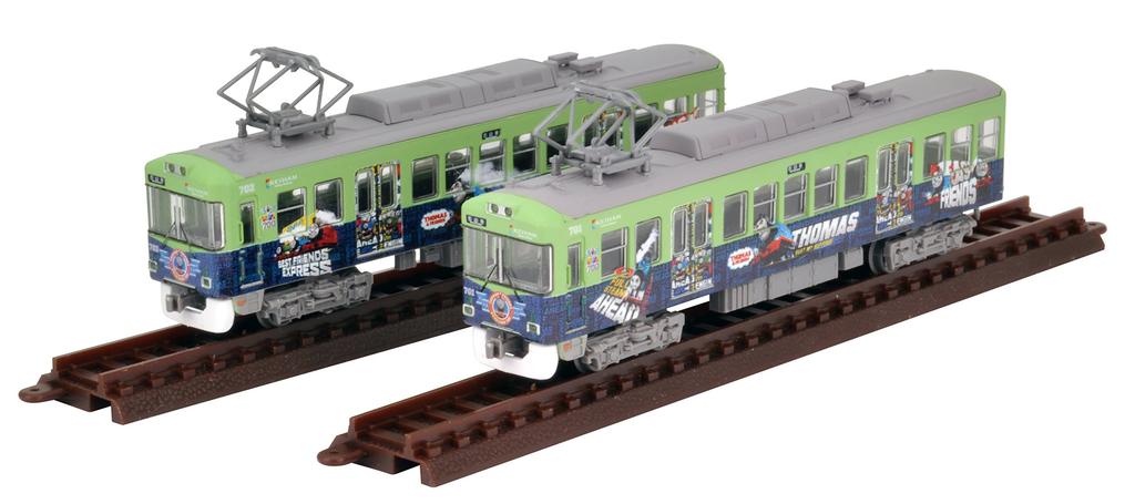 Tomytec Diorama Collection Railway Collection Keihan Railway Otsu Line 700 Series Thomas the Tank Engine 2015 2-Car Set Diorama Supplies