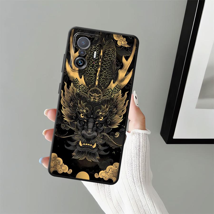 Coole Drachen Hülle Handyhülle Case für Xiaomi Mi 14 12X 12T Pro 13 Lite 11 10T 11T 12