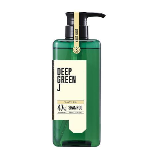 JSOOP Deep Green J Aroma Vegan Shampoo (Ylang Ylang) 750ml | korean shampoo oily hair