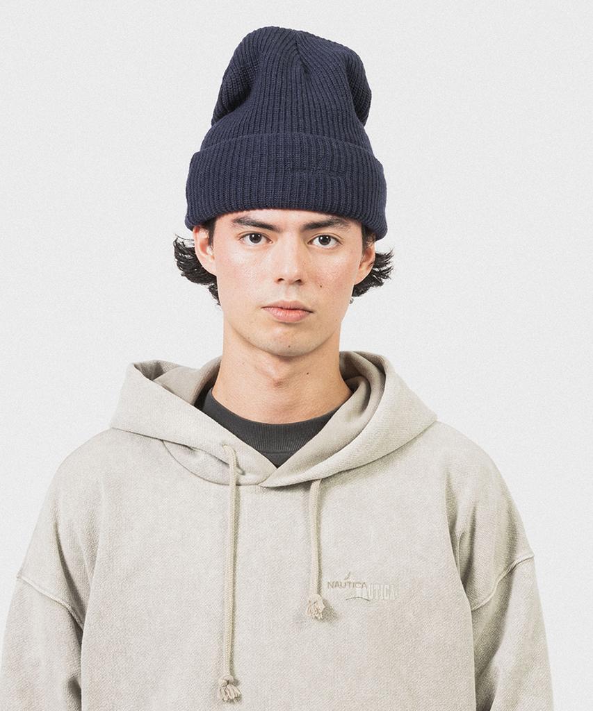 NAUTICA Nylon Lambswool Beanie