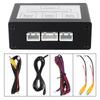 Car Parking Camera Video Channel Converter Front And Rear View Two-Way Control Box With Manual Switch