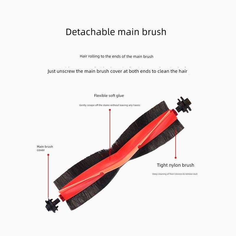Accessories for Xiaomi Sweeping and Mopping Robot X20 Pro: Side Brush, Filter, Cleaning Cloth, Dust Bag, Cleaning Fluid, Consumables