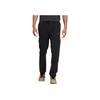 Adidas Solid Logo Print Straight-Leg Sport Pants Men Bottoms Black HE7379