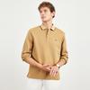 Septwolves Men's Volcanic Rock Warm Long-Sleeve Polo Shirt