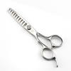 6.0 inch Waldorf left hand fishbone teeth 10 teeth, hair scissors, bangs scissors, tooth scissors, thin scissors