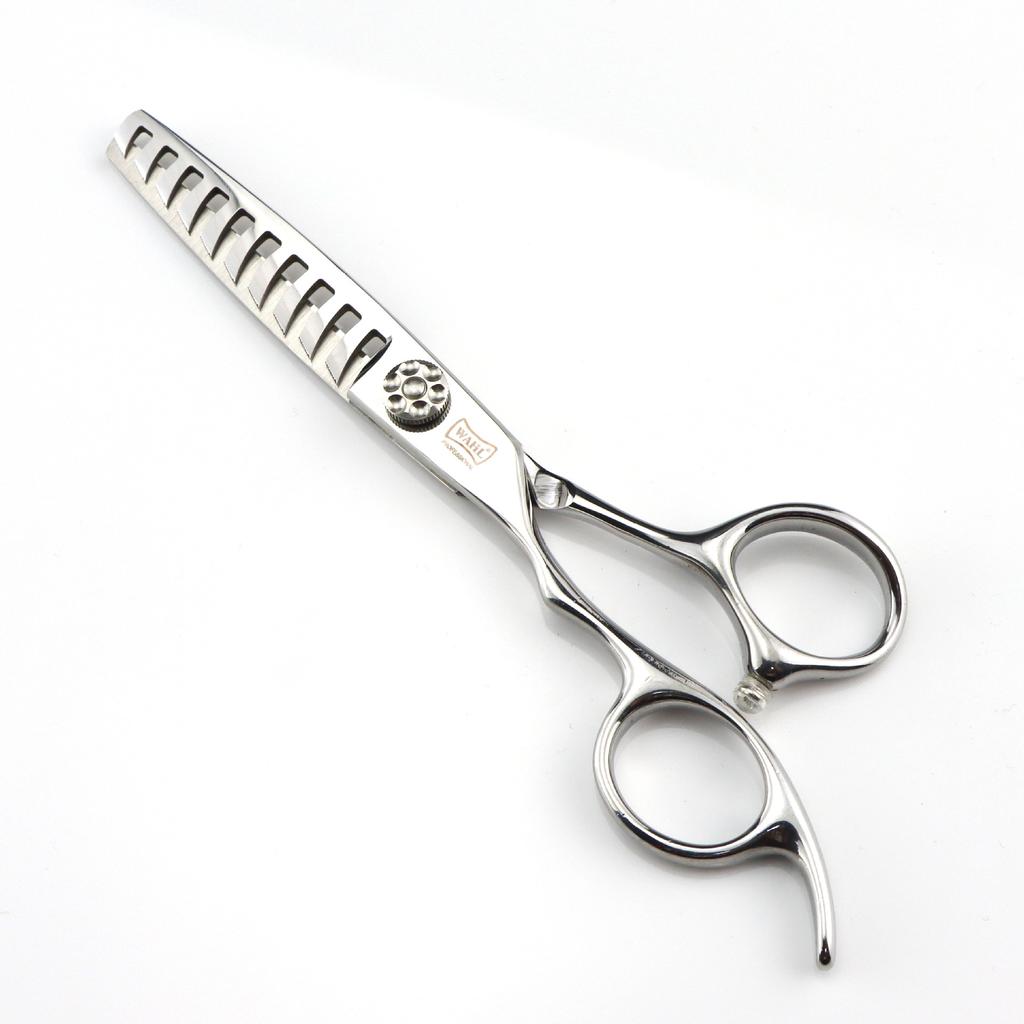6.0 inch Waldorf left hand fishbone teeth 10 teeth, hair scissors, bangs scissors, tooth scissors, thin scissors