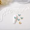 5Pieces/set Butterfly Nail Charms Butterfly Rhinestones Nail Art Decoration DIY
