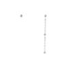 Aphrose Behind Logo Pure Dots Pendant Earrings