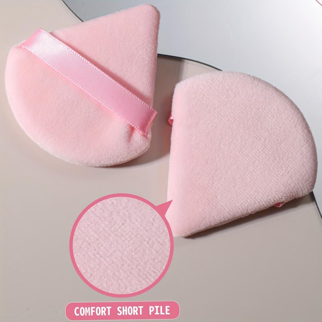 16pcs Candy Makeup Sponge Set Velour Powder Puff Dual Use for Liquid Cream Powder Foundation All Skin Types Reusable Beauty Egg