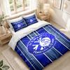 Bedding Set 1 Duvet Cover 2 Pillowcases Sheffield Wednesday Print Bedroom Home Decoration