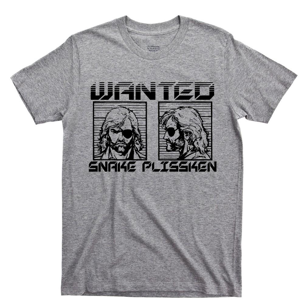

Snake Plissken T Shirt Escape From New York L.A. John Carpenter Movie Tee 4XL