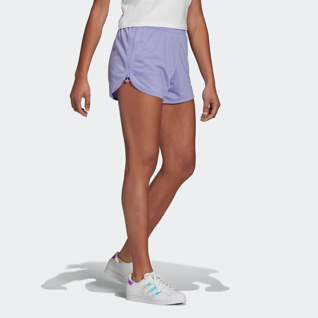Adidas Originals Casual Shorts Women's Light Purple Moderate (Unisex) Casual Shorts H15806