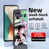 Du und ich sind Polar Gegensätze Handyhülle für Redmi Note 14 13 12 11 Pro Plus S 5G 14C A3 Weiche Schwarze Handyhülle