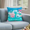 K-KANAHEI Cute Pillow Case Cushion Cover Soft Cute Throw Pillow Case For Car Sofa Pillowcase Polyester With Zipper