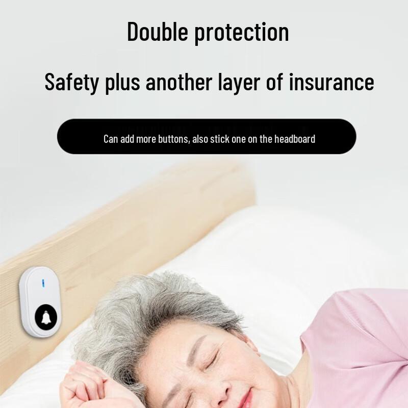 A290 Wireless Emergency Call Bell CN Plug (adapter Included)